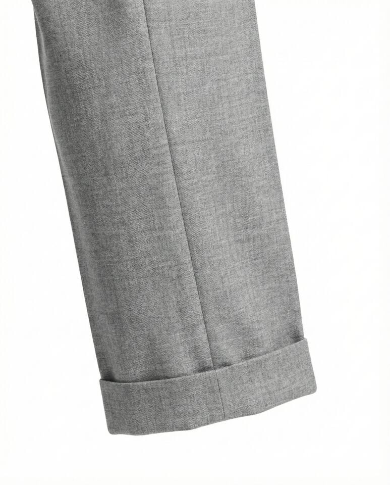 Alata Pileli Pantolon Gri - 50