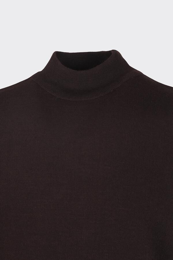 Allure Y.Balıkçı Triko Kahverengi - XL