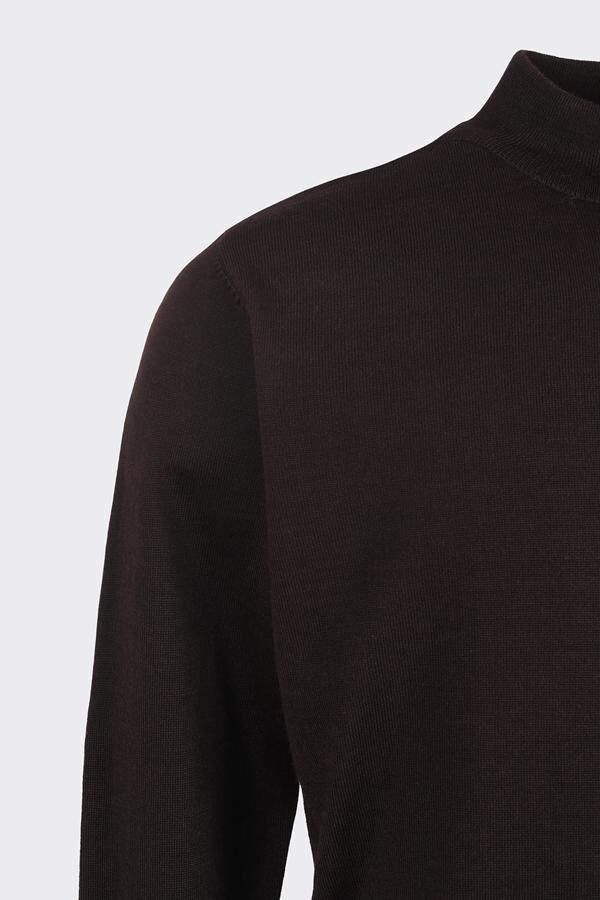 Allure Y.Balıkçı Triko Kahverengi - XL