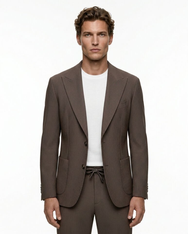 Mirza Ceket Kahverengi - 46