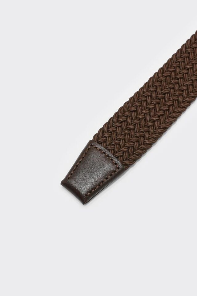 Örgü Kemer Kahverengi - 115