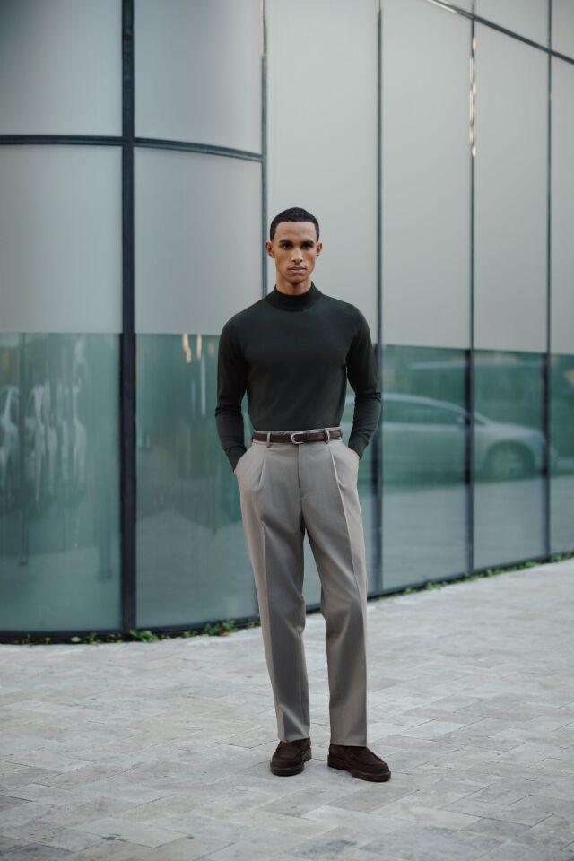 Allure Y.Balıkçı Triko Haki - XL