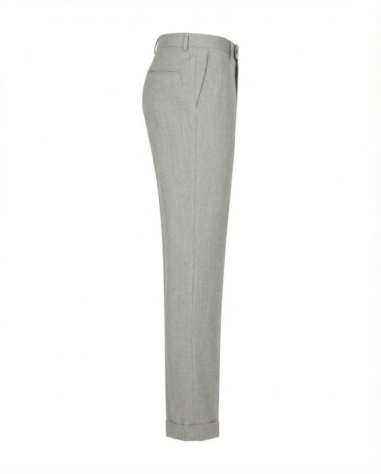 Alata Pileli Pantolon Bej - 44