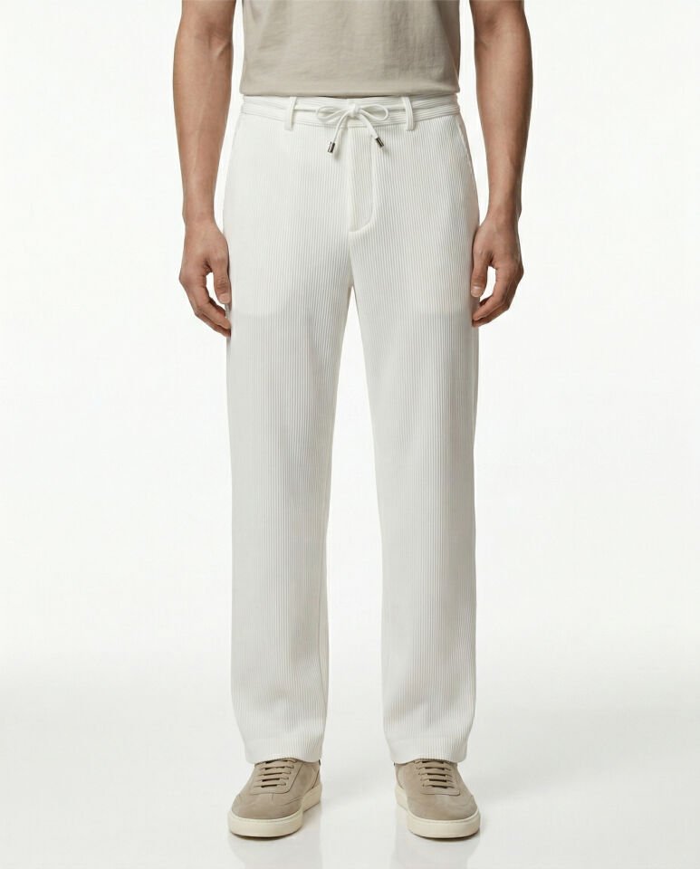 Mirza Jogger Pantolon Beyaz - 44