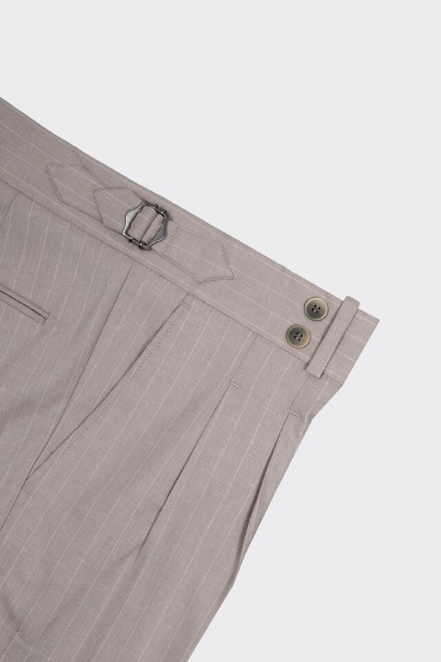 Çift Pile Pantolon Bej - 50