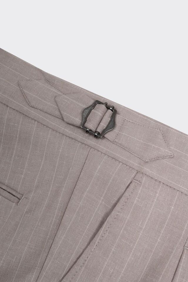 Çift Pile Pantolon Bej - 50