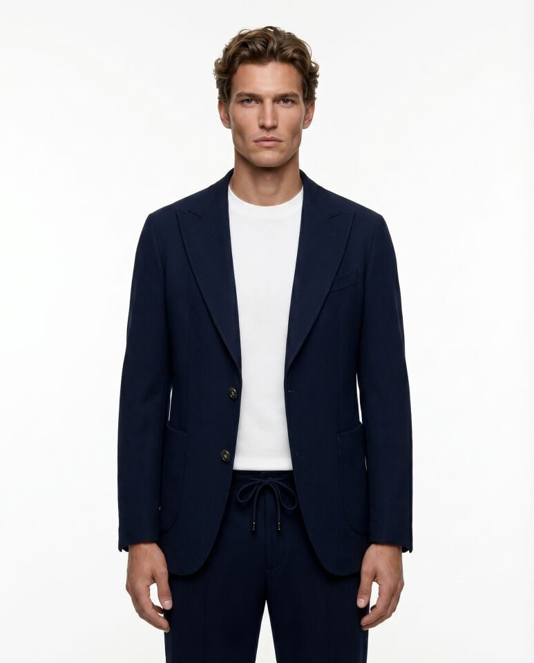 Mirza Ceket Lacivert - 58