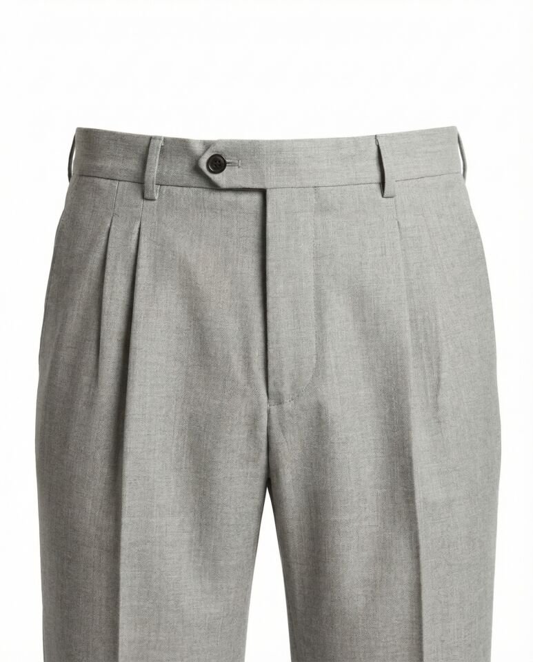 Alata Pileli Pantolon Bej - 46