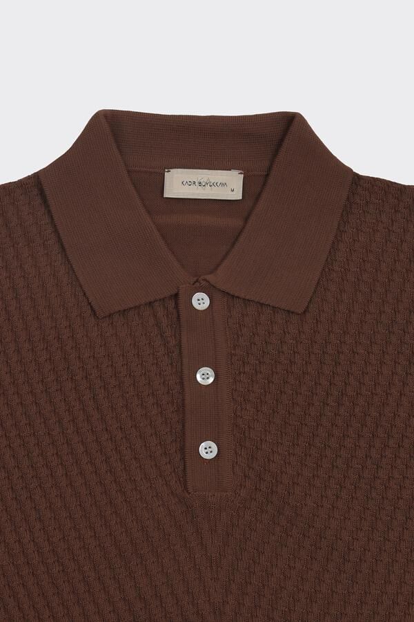 Wınd Polo Yaka Triko Camel - XL