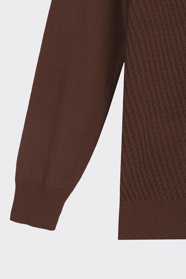 Wınd Polo Yaka Triko Camel - XL