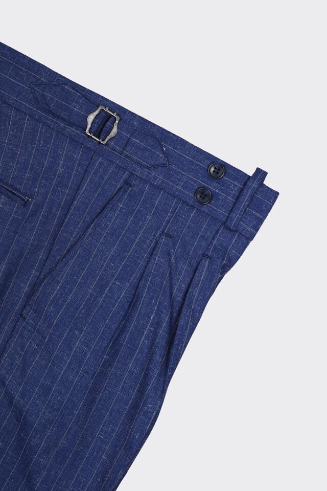 Çift Pile Pantolon Lacivert - 40