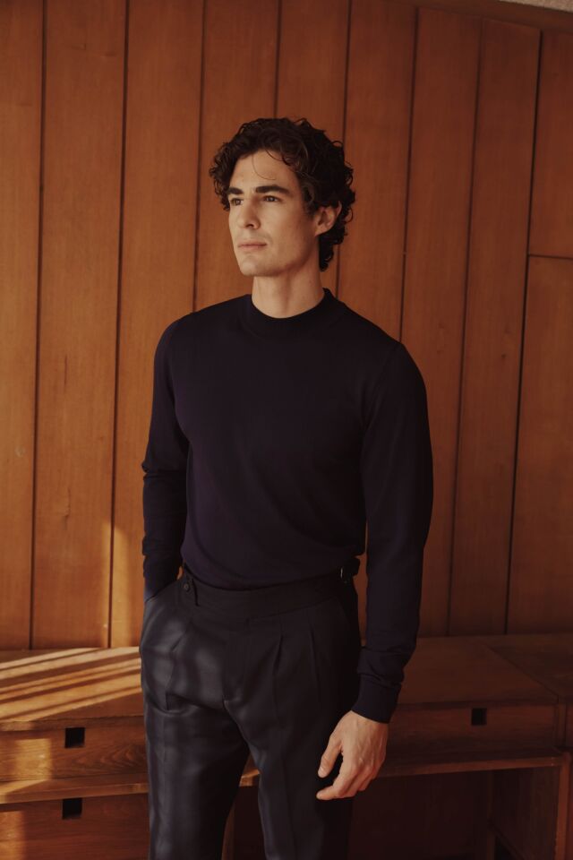 Espresso Balıkçı Triko Lacivert - L