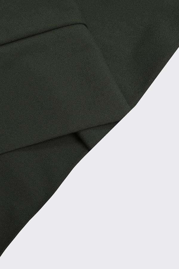 Çift Pile Pantolon Haki - 44