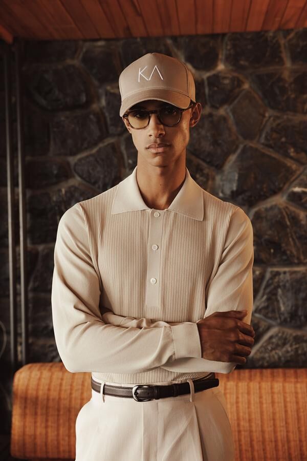 Doppıo Polo Yaka Triko Bej - L