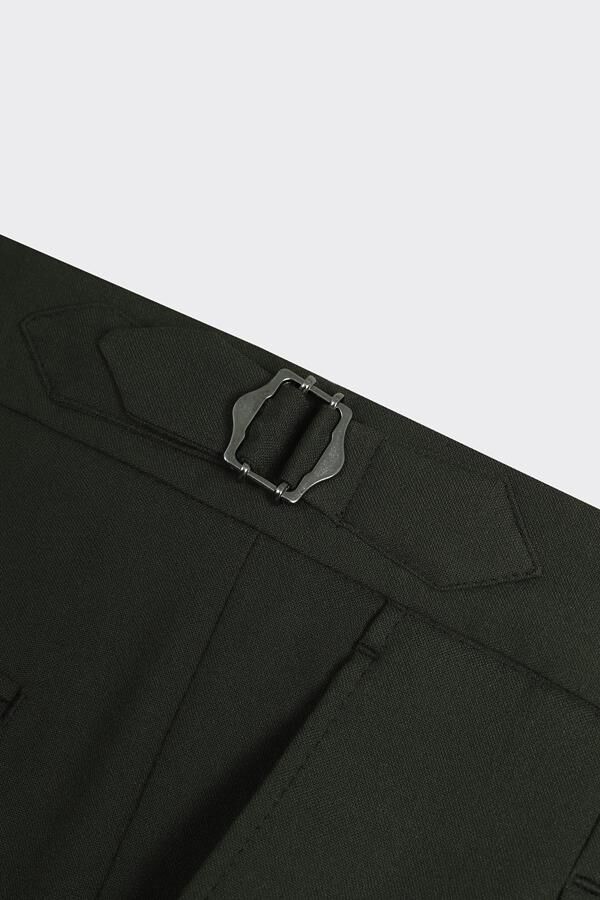 Çift Pile Pantolon Haki - 50