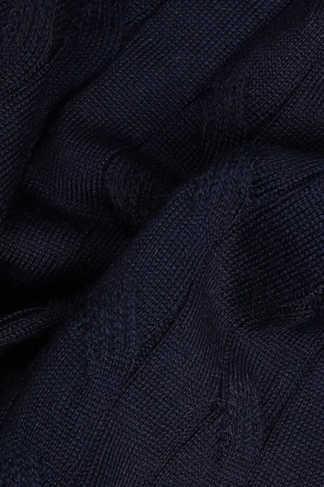 Bis.Yaka Triko Lacivert - L