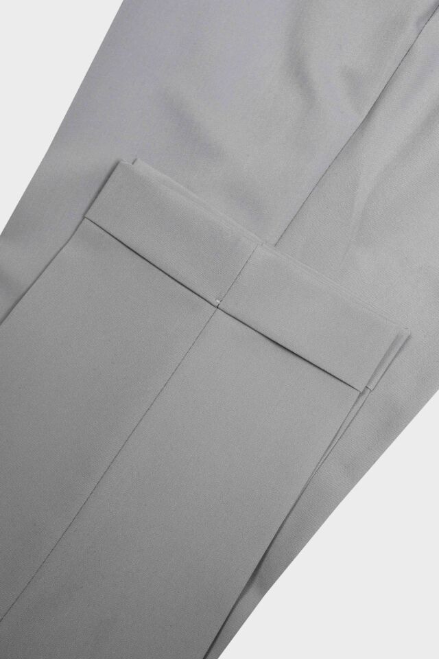 Çift Pile Pantolon Gri - 40