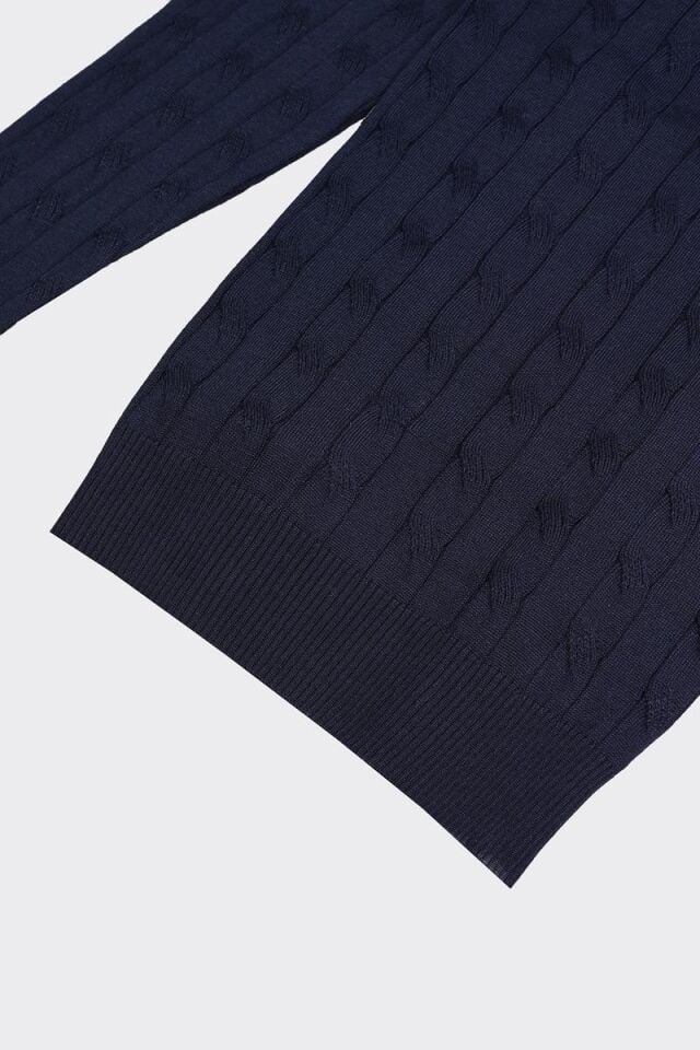 Bis.Yaka Triko Lacivert - XXL