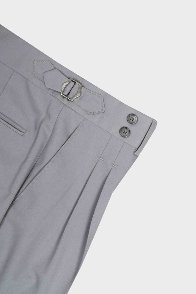 Çift Pile Pantolon Gri - 50