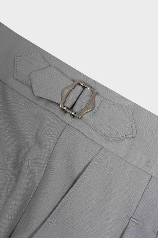 Çift Pile Pantolon Gri - 50