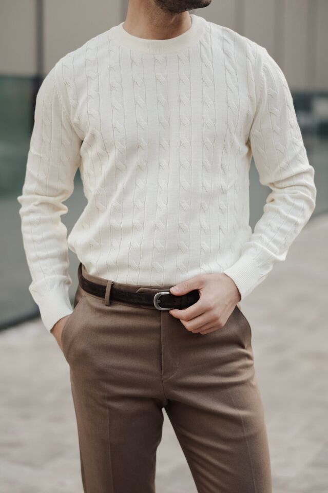 Bis.Yaka Triko Ekru - XL