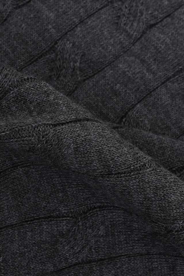 Bis.Yaka Triko Antrasit-Melanj - M