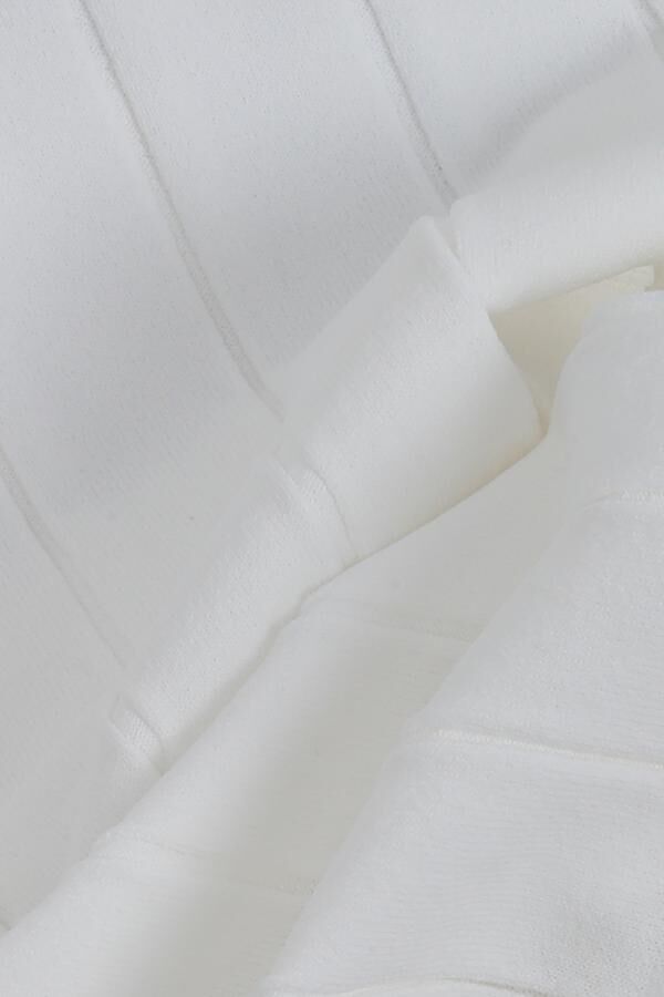 Lungo Polo Yaka Triko Ekru - XL