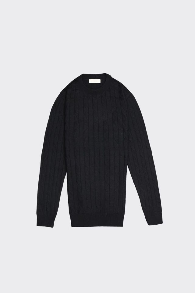 Bis.Yaka Triko Siyah - XL