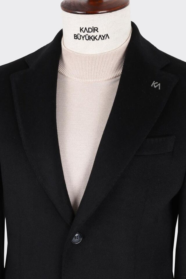 Manteau classique noir - Taille 48