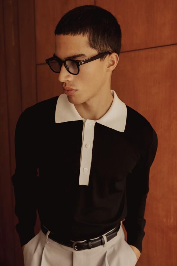 Matcha Polo Yaka Triko Siyah - XXL