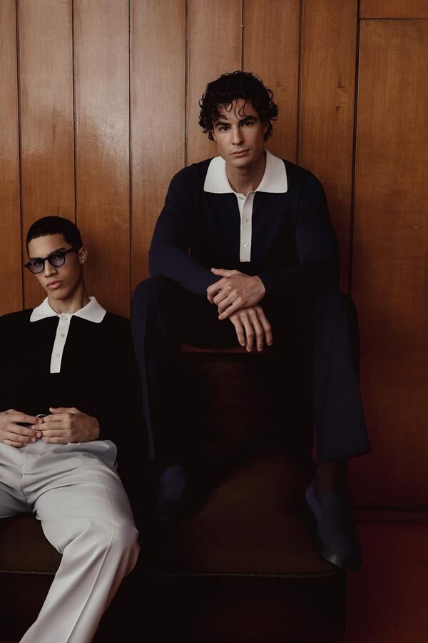 Matcha Polo Yaka Triko Lacivert - XL