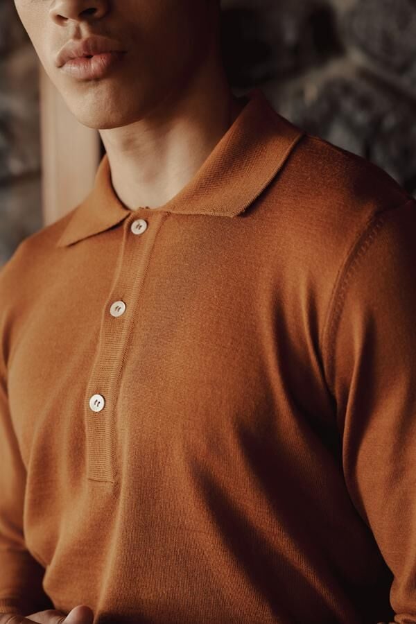 Lora Polo Triko Tarçın - XXL