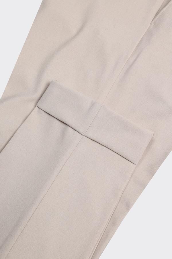 Çift Pile Pantolon Bej - 50
