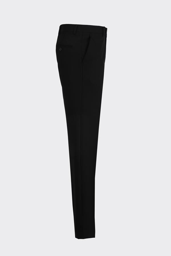 Slim Fit Pantolon Siyah - 44