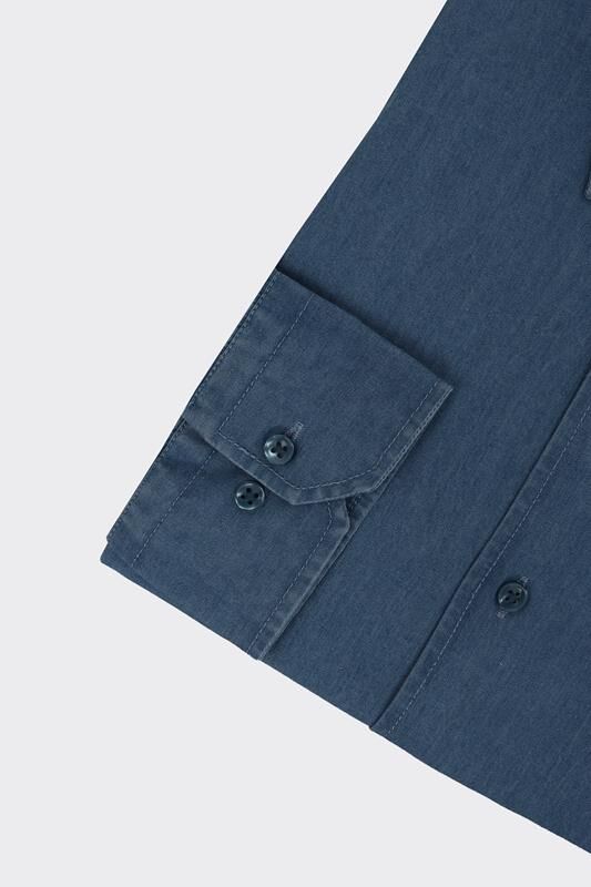 Yaka Düğmeli Gömlek Yaka Düğmeli Gömlek