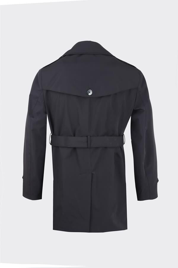 Trenç Coat Siyah - 58