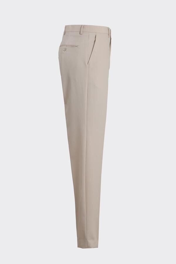 Slim Fit Pantolon Bej - 44