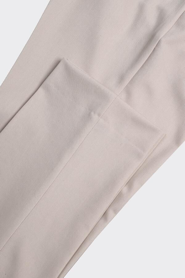 Slim Fit Pantolon Bej - 48
