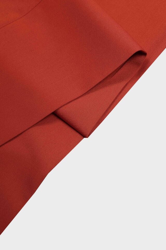 Çift Pile Pantolon Kiremit - 50