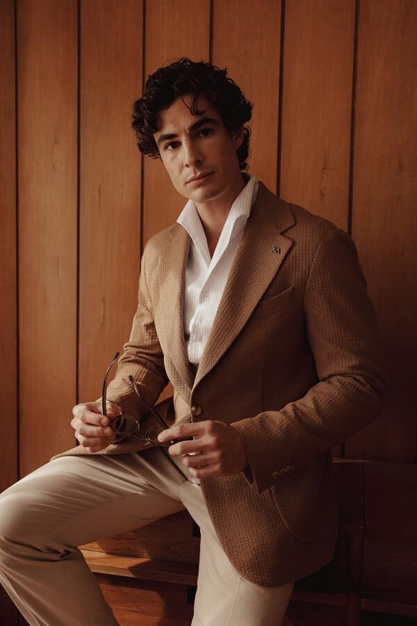 Veste Aura marron clair - Taille 46