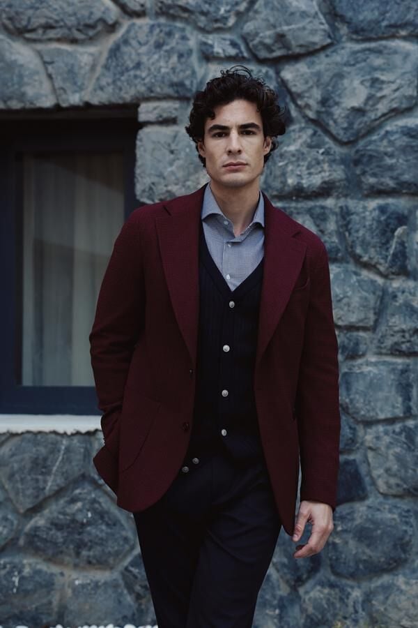 Aura Ceket Bordo - 56