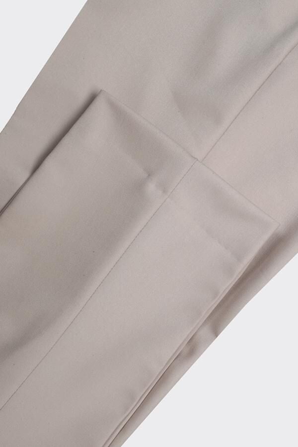 Slim Fit Pantolon Bej - 50