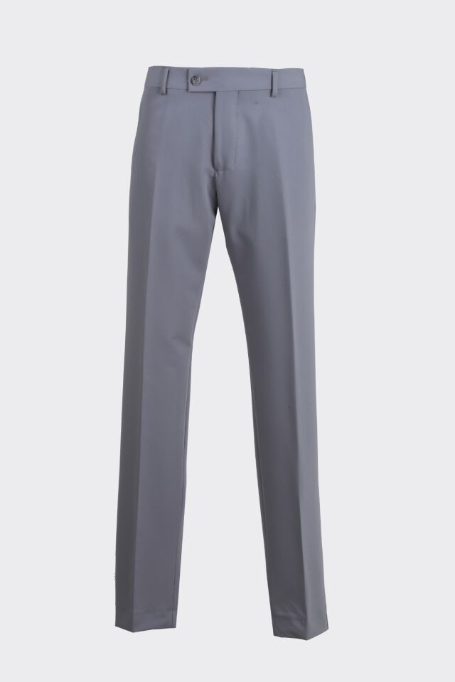 Slim Fit Pantolon Gri - 46