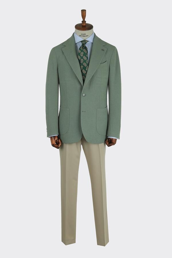 Aura Ceket Yeşil - 48