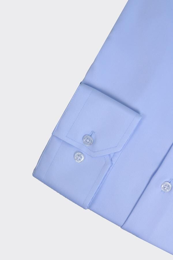 Klasik Yaka Gömlek Mavi - 42