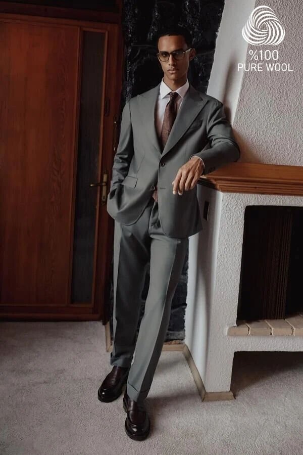 Ferentino Takım Elbise Haki - 54