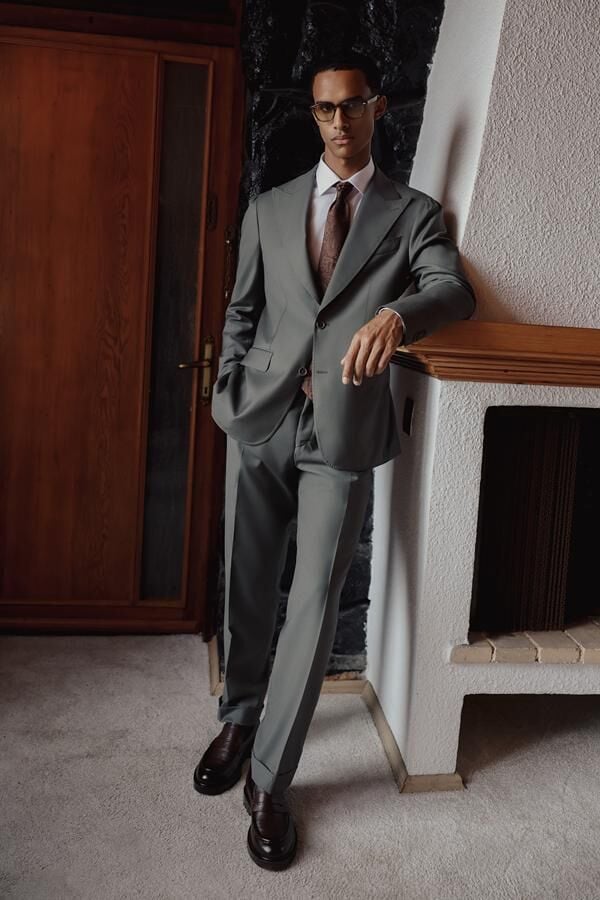 Ferentino Takım Elbise Haki - 54