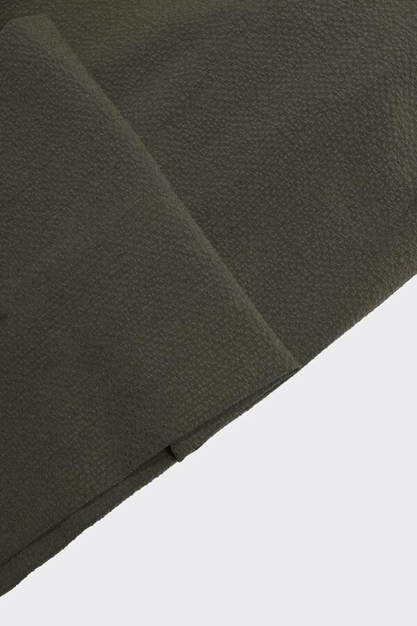 Çift Pile Pantolon Haki - 46