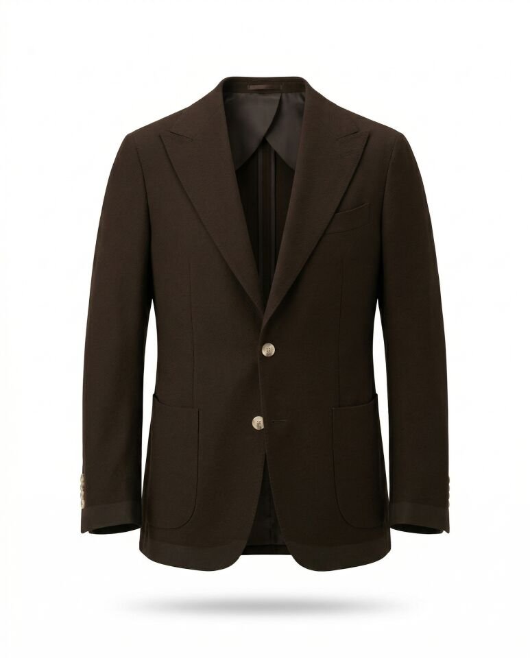 Grid Ceket Kahverengi - 52