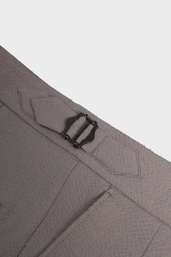 Çift Pile Pantolon Bej - 44